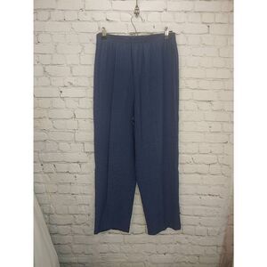 Briggs PETITE Vintage Women's Size Medium PETITE Blue/Black Pants